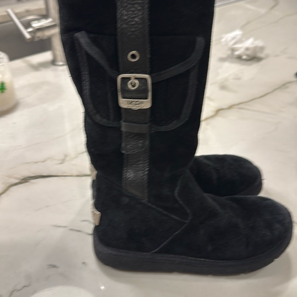 Ugh black boots